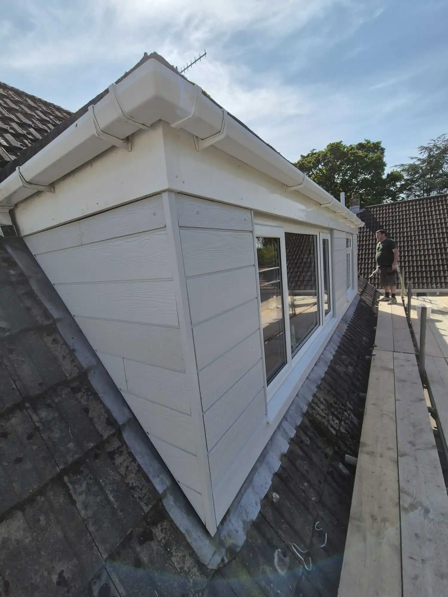 New cladded dormer