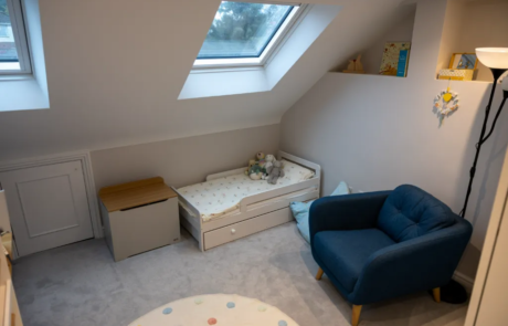 Bed in Loft Conversion